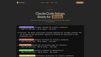 Claude Fast - tool for productivity