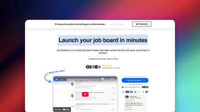 Job Boardly - tool for productivity