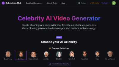 Celebrity AI - tool for productivity