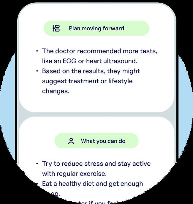 Ditto application interface and features