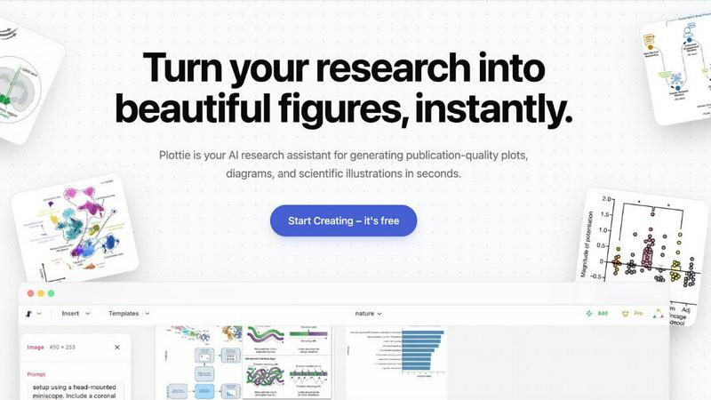 Plottie application interface and features