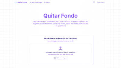 Quitar Fondo - tool for productivity