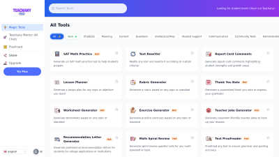 teachany - tool for productivity