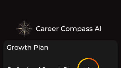 Career Compass AI - tool for productivity