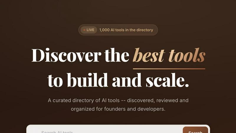 DIRECTORY FOR AI screenshot