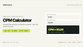 CPM Calculator