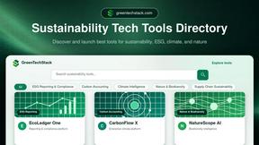 GreenTechStack - Sustainability Tech - tool for productivity