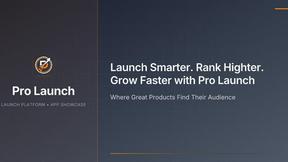 Pro Launch - tool for Launch Platforms