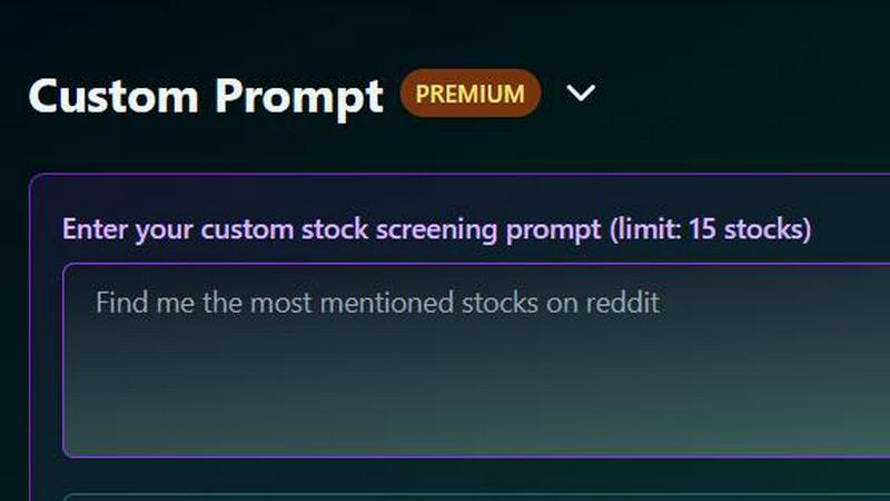 PromptingPicks application interface and features
