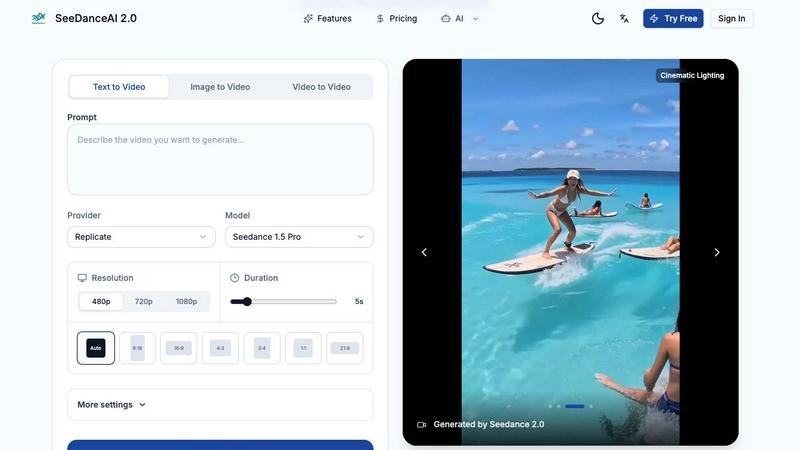 SeeDanceAI screenshot