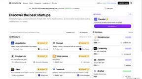 Startup Listing - tool for productivity