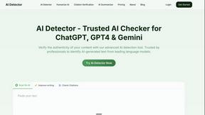AI Detector - tool for productivity