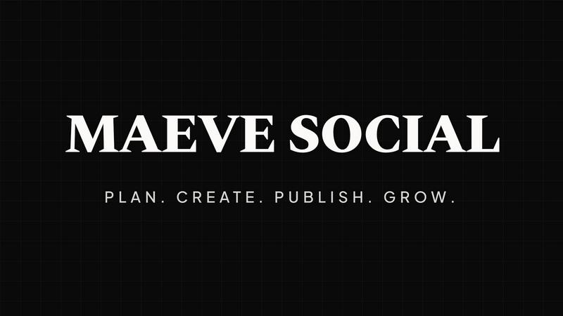 Maeve Social application interface and features