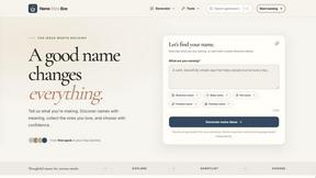 Name Idea Box - tool for Design Tools